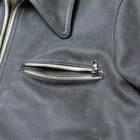 Cyangrå vinterläderjacka herr Retro Vintage-stil Plusstorlek 5XL Äkta naturlig kohud Tyskland Hartman BF-109 flygjacka 8 best sales Tyska rockar - №2