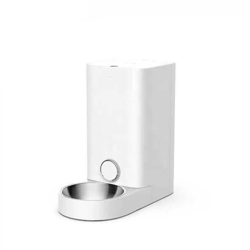 Automatic Cat Feeder WiFi Element Mini 2.58L Cat Feeder With APP Control for Pet Food Stainless Steel Bowl