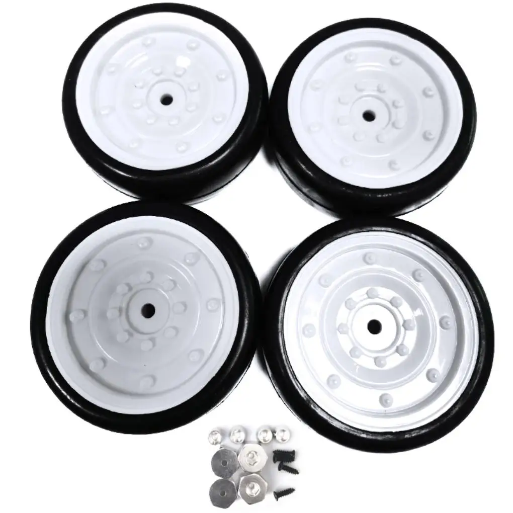 

RCGOFOLLOW Plastic Wear-resistant Wheel Rims Tyre Wear-resistant Rc Wheel Rims Tyre For 1/10 Rc Wheel Rims Tyre WPL D12