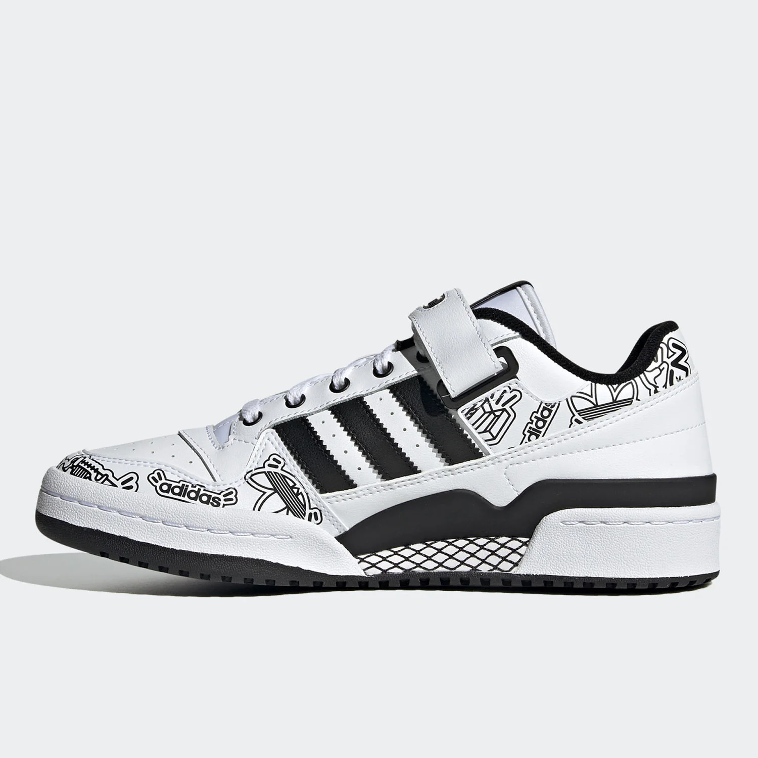 Adidas Authentic New Year Men's Women's Three Leaves Modern Sports Casual Shoes GW4921