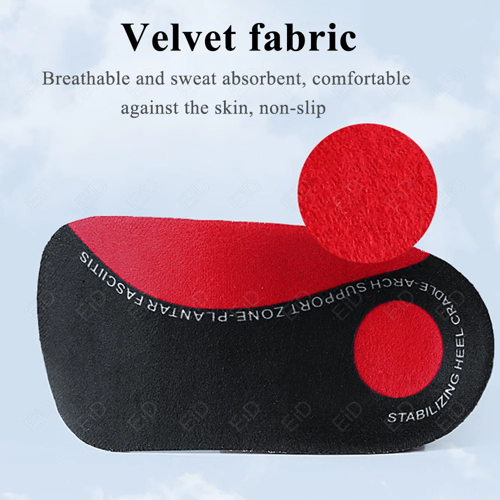 تصحيح النعال العظام عالية قوس يدعم الارتفاع زيادة النعال للرجال النساء أحذية أقدام مسطحة كعب رفع منصات الأحذية وحيد