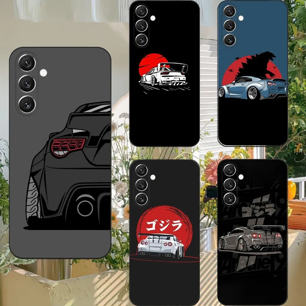 Japan J-J-DM Sports Car   Phone Case For Samsung S21,S22 Ultra,S20,S30 plus,S22 plus,S23,S30 ultra 5G Silicone Cover