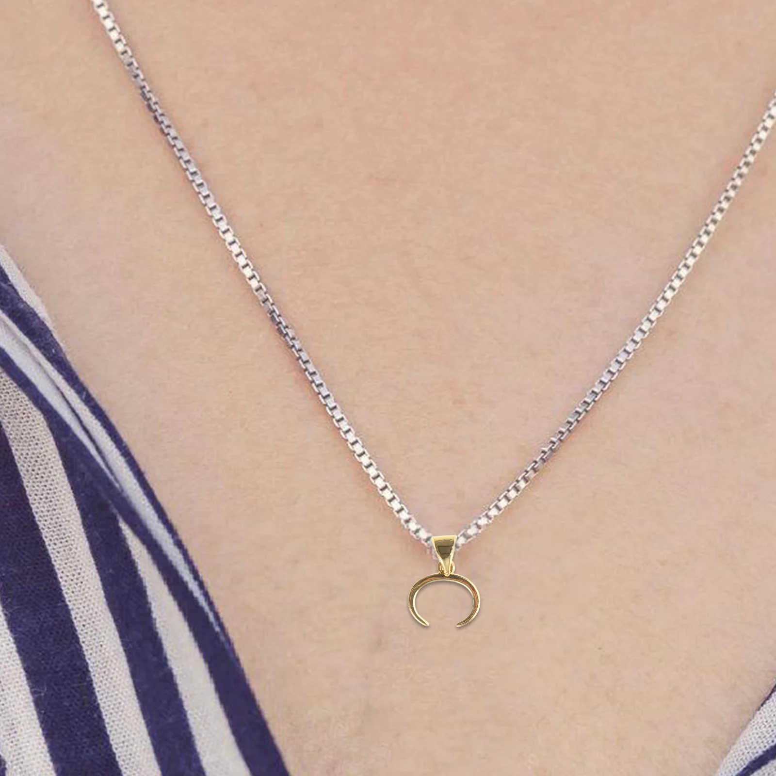 

6 Pcs Cattle Nose Ring Clasps Large Gold Color DIY Necklace Connectors Pinch Clip Bail Charm Pendants Bead Accessories Jewelry