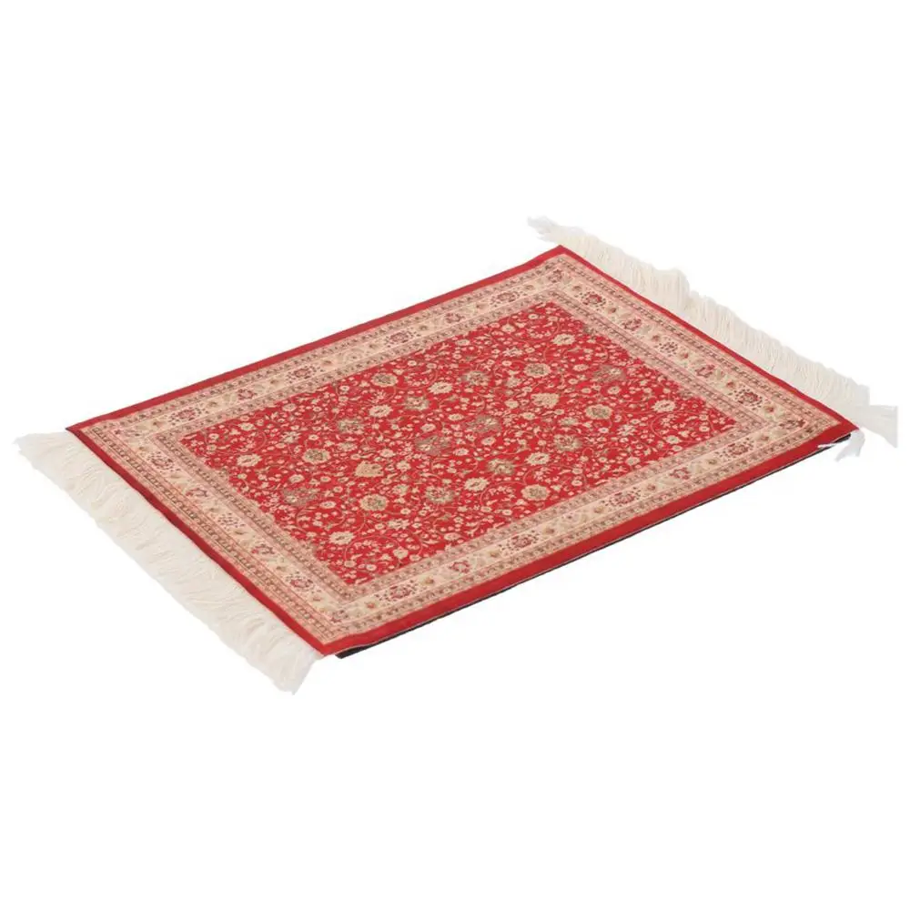 

Desk Decor Non-Slip Rug Style Mouse Pad Boho Retro Pattern Carpet Mousepads Computer Mat