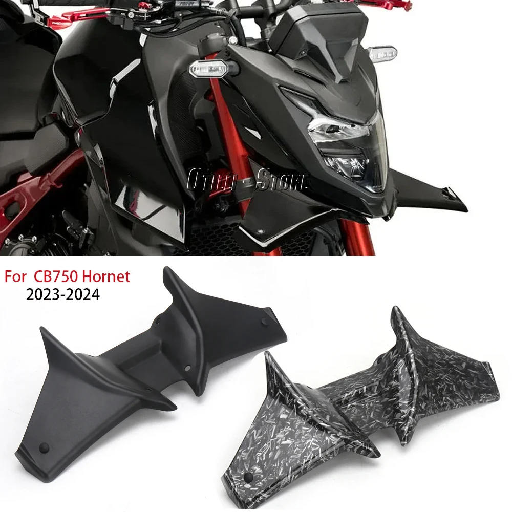 

Motorcycle Frontal Downforce Spoilers Winglet Aerodynamic Wing Front Spoiler Kit For Honda CB750 Hornet CB 750 HORNET 2023 2024