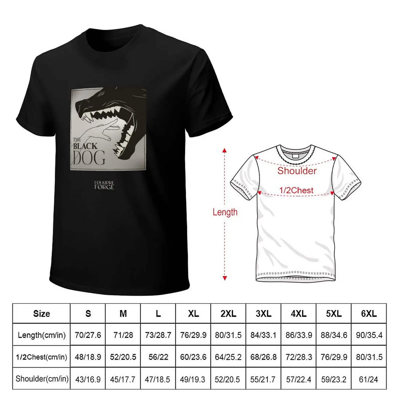 Tortured black dog T-Shirt Sun Block Outdoor T-Shirt