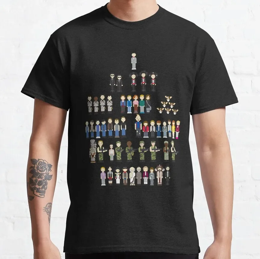 Counting In The 80S Classic T-Shirt Custom Aldult Teen Unisex Digital Printing Tee Shirts Funny Art Streetwear Cartoon Tee