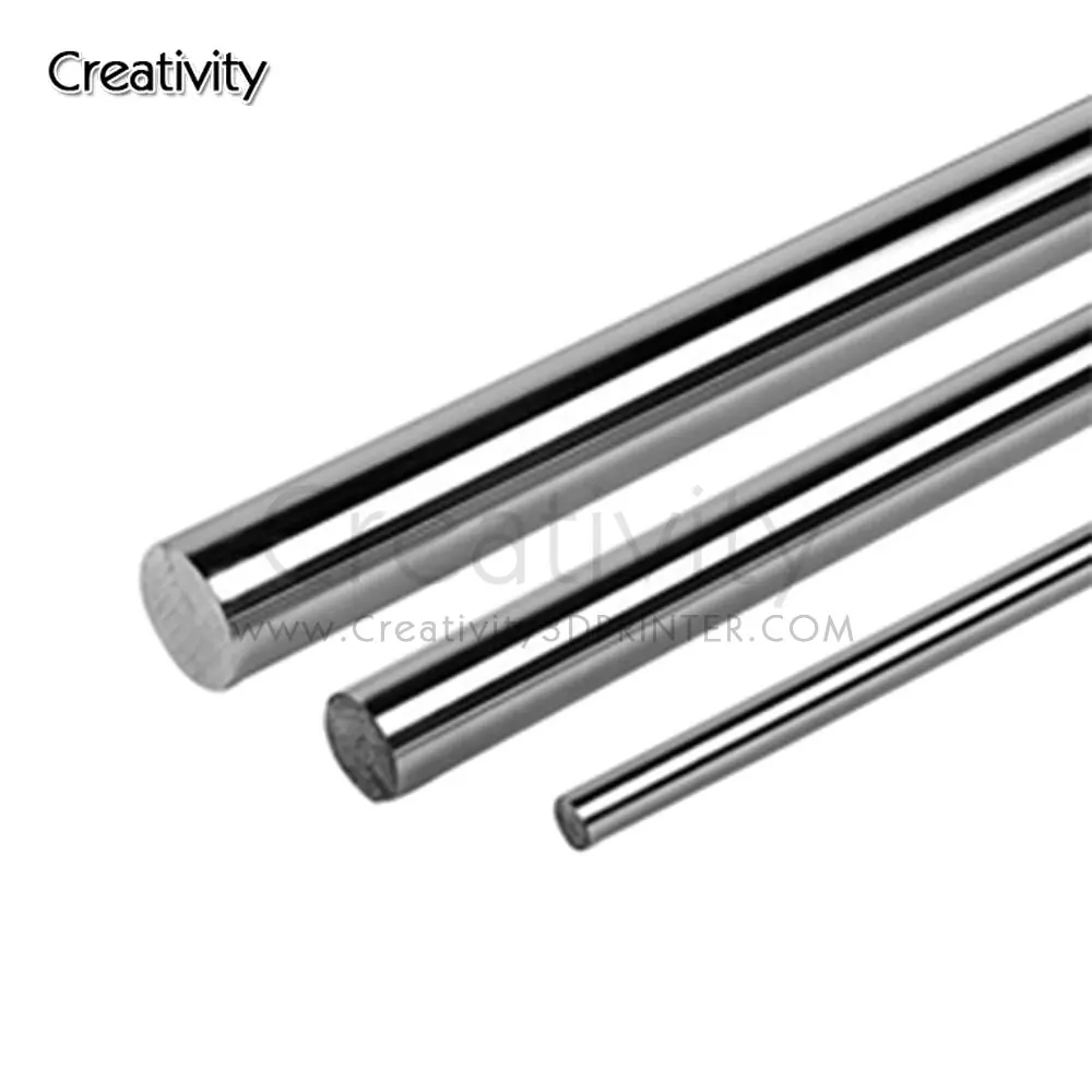 

Creativity 3D Printers Parts Optical Axis 100 200 300 320 350 400 500 mm Smooth Rods Linear Shaft Rail CNC Chromed Diameter 8mm