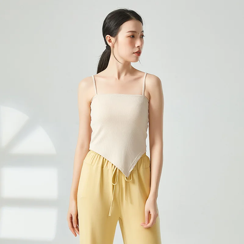 Classical dance practice base sling, belly pocket design, pure desire wind Chinese dance inner vest