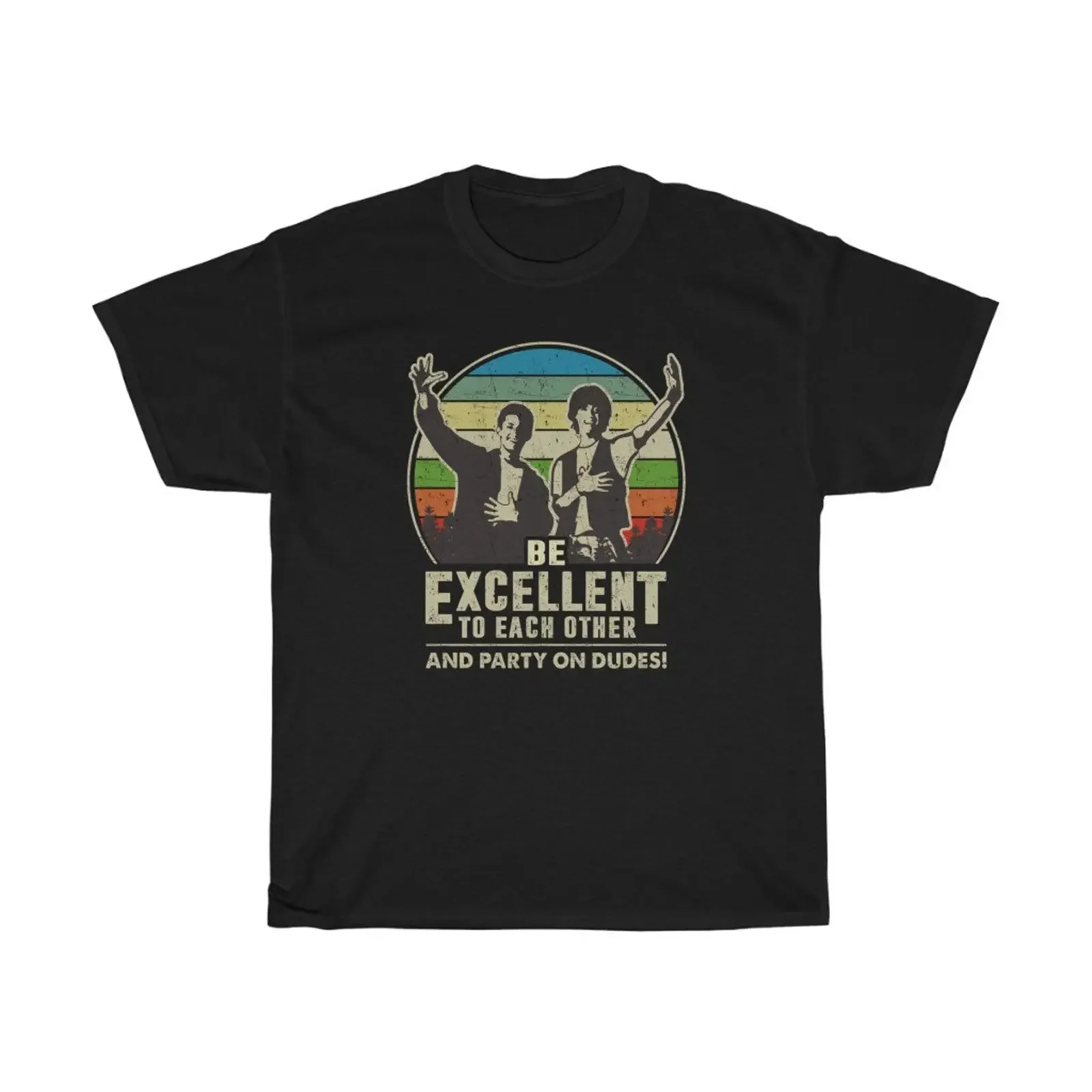 Be Excellent To Each Other Funny Iconic T Shirt vintage Washed streetwear Breathable Comfortable homme Soft Stylish Unisex
