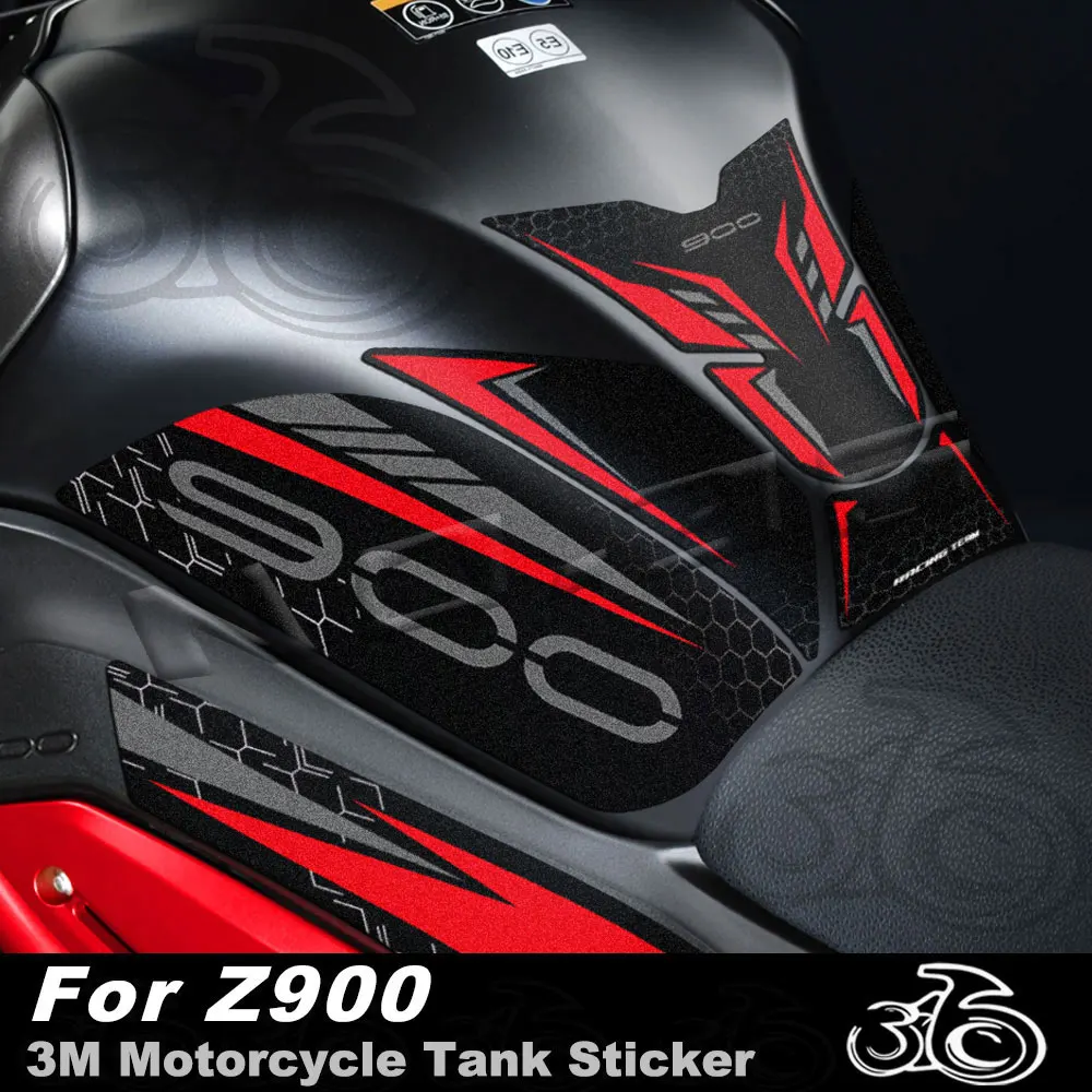 For Z900 z 900 2025 3M Motorcycle Tank Pad Sticker Anti-slip Knee Grip Protection Decals Accessories Waterproof