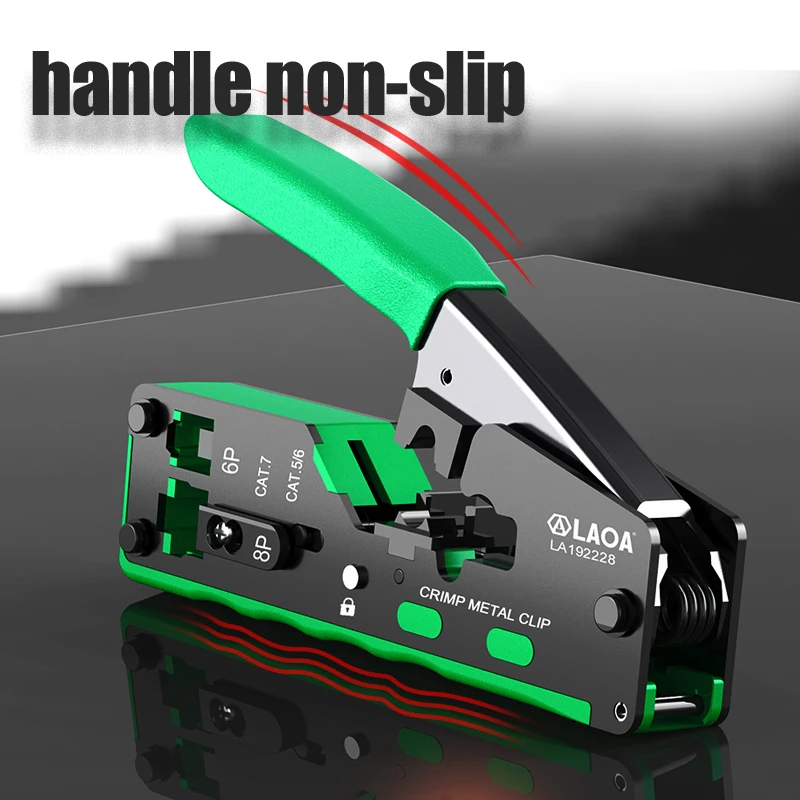 LAOA 6P/8P CAT5/6/7 Network Pliers Wire Cutter Stripper Clamp Pliers  Network Tools Mini Electrical Pliers