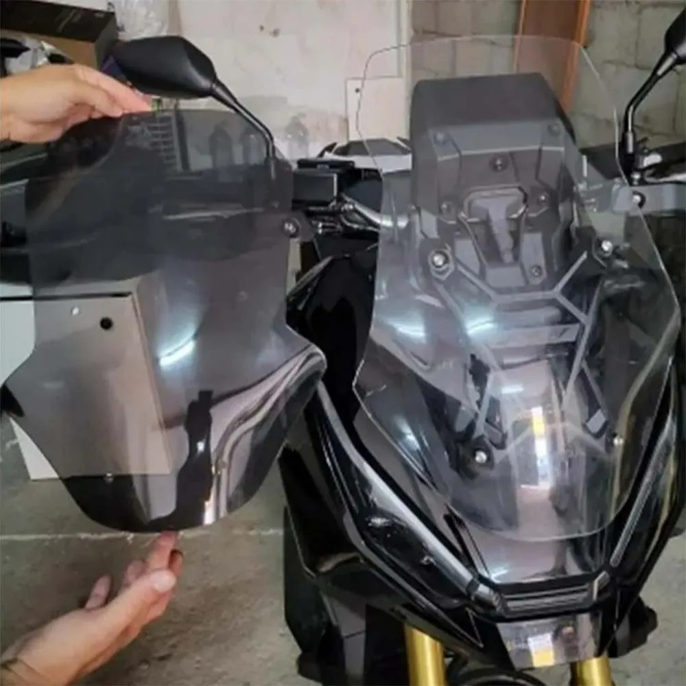 XADV750 2021 تعديل الزجاج الأمامي الشفاف لهوندا XADV 750 X-ADV750 XADV-750 2020 2019 2018 2017 #5