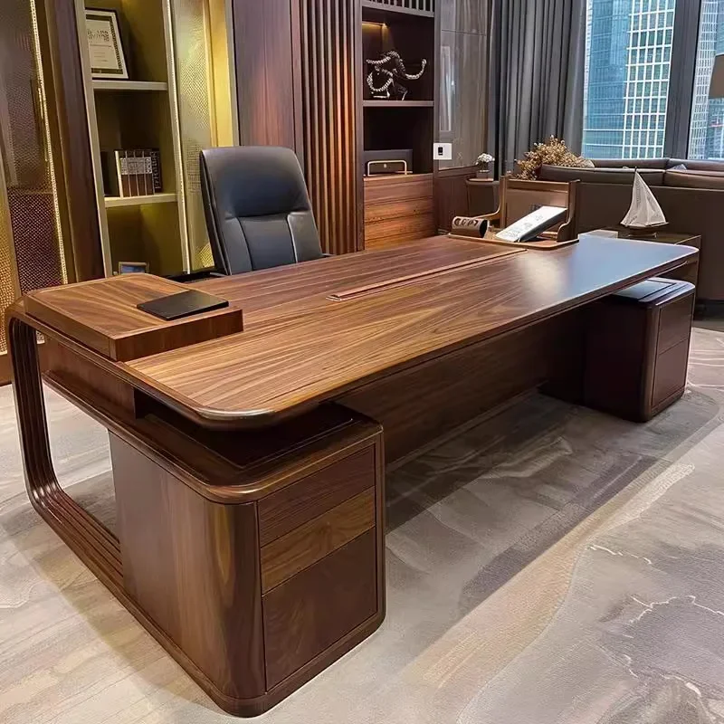 Japanese Computer Desks Hutch Console Chinese Supplies Study Storage Office Desk Setup Drawers Display Biurko Unique Furniture