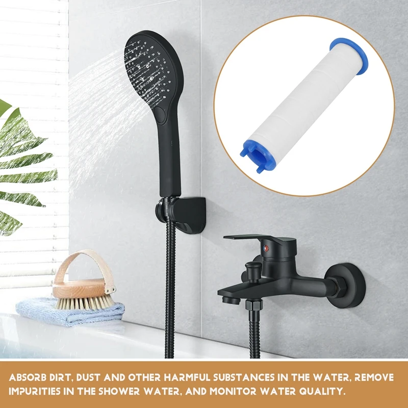Hot 10Pcs Turbo Fan Shower Head Filters--Used For Propeller Driven Handheld Shower Head High Pressure - Shower Head