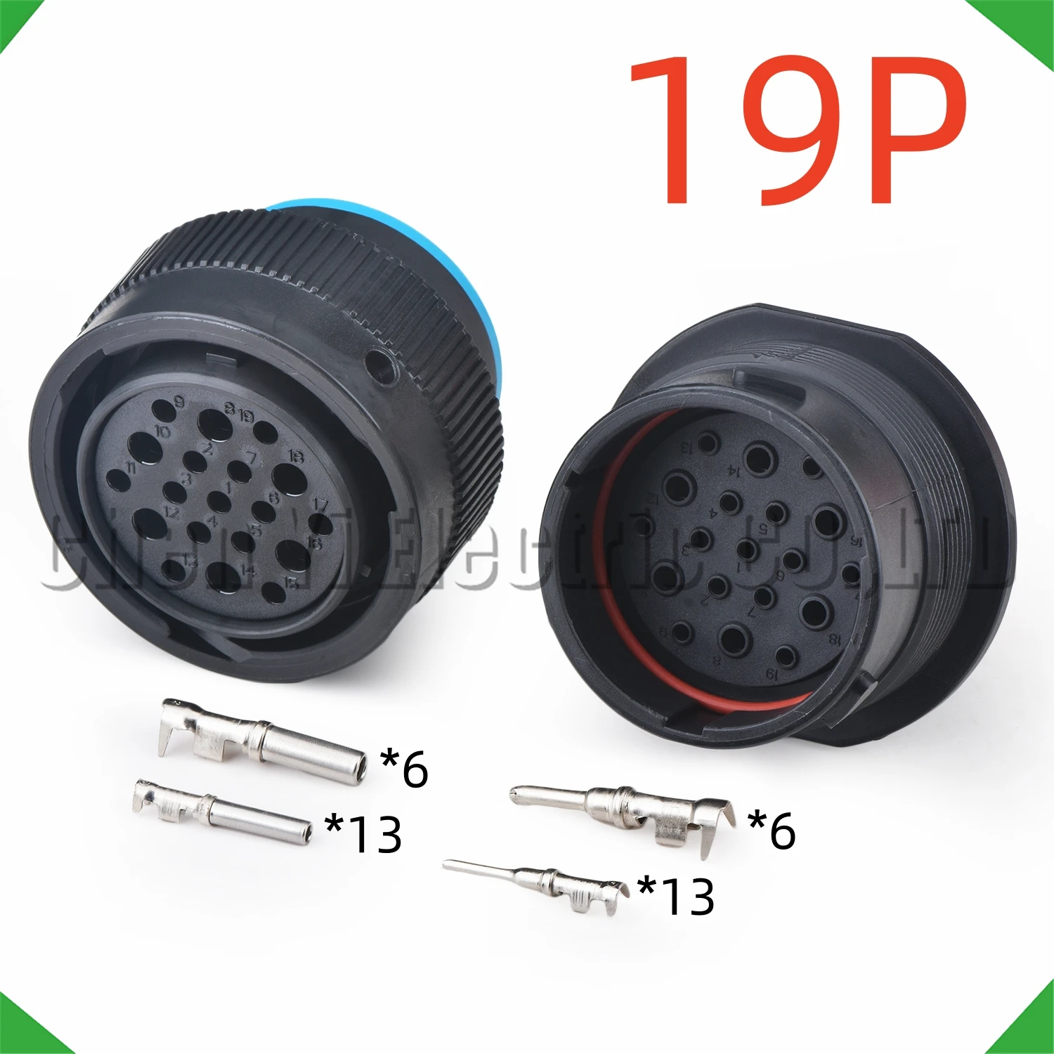 19 Pin Automotive Connectors Digging machine Wire harness Plug HDP26-24-19SE HDP24-24-19PE For Deutsch CAT