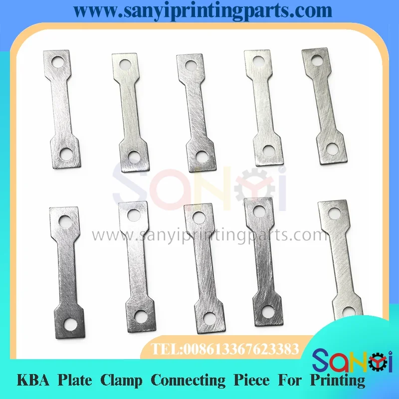 10 Pieces Of Connecting Pieces And 10 Pieces Of Screws KBA Plate Clamp For Printing Machine Parts