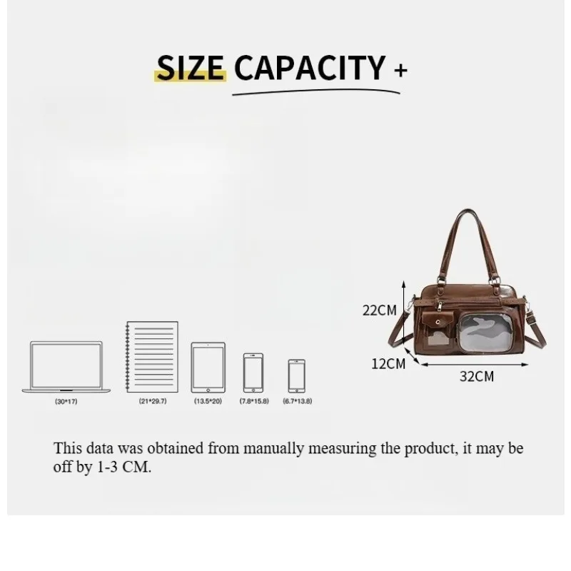 Kawaii Large Capacity Shoulder Strap Crossbody Ita Bag