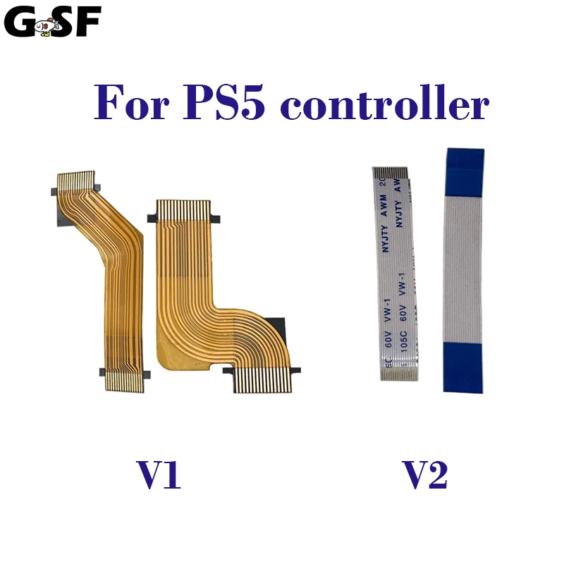 For PS5 Left Right  Motor Connect Ribbon Flex Cable Replacement For PS5 Touch Pad Flex Cable V1 V2