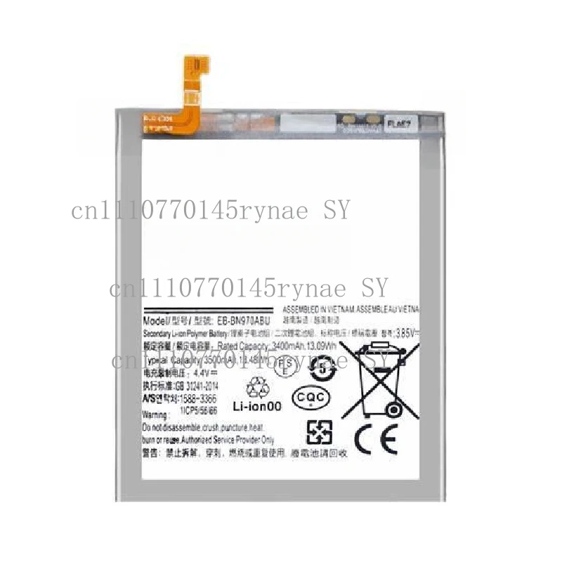 EB-BN970ABU 3500mAh New High Capacity Battery For Samsung Galaxy Note 10 SM-N970 Series