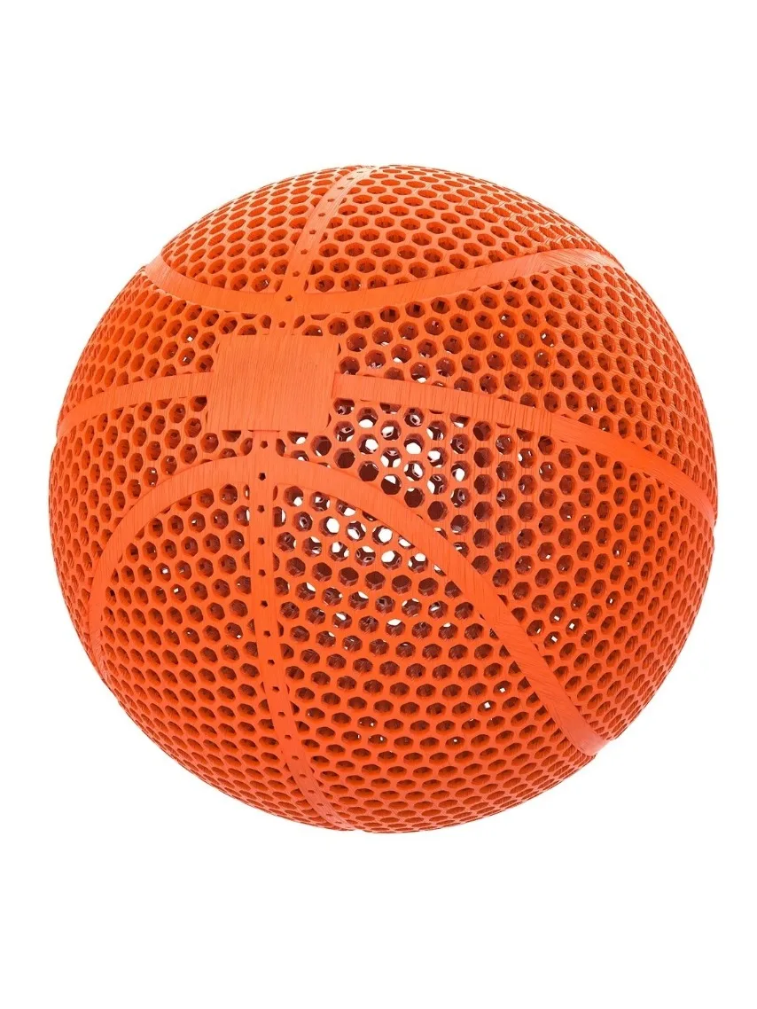 Airless 3D-geprinte basketbal PLA-HR 1,75 mm, multi-size ruisonderdrukkingsbal voor verjaardagscadeau voor kinderen - afbeelding 2
