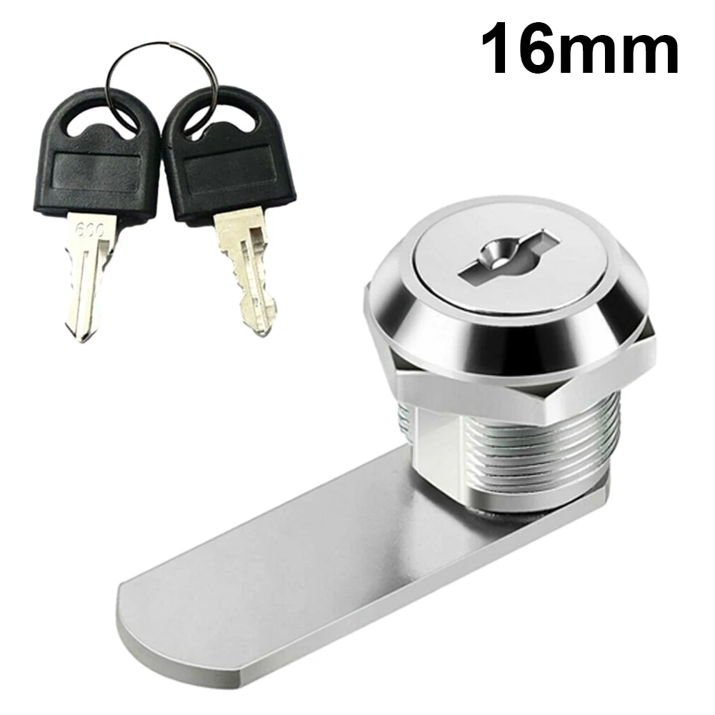 

2PCS Zinc Alloy Cam Lock Secure Your Valuables with Easy Installation and Reliable Security for Lockers and Cabinets