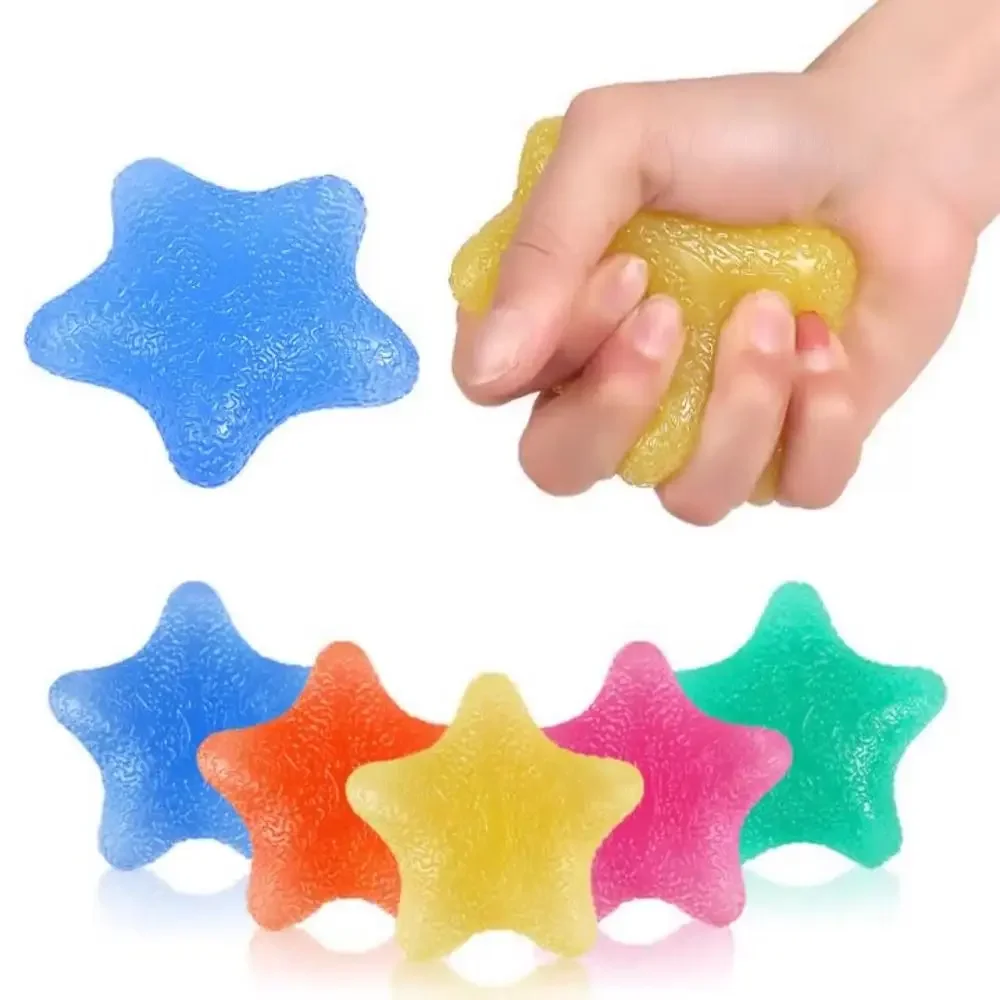 

1pc New Silicone Hand Grip Trainer Grip Training Exercise Squeeze Hand Stress Ball Squeeze Stress Relief Grip Strength Balls