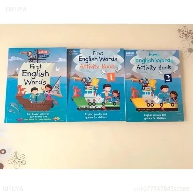 Books Of3 Books Collins First English Words English Original Illustrated Dictionary For Children DIFUYAlibro