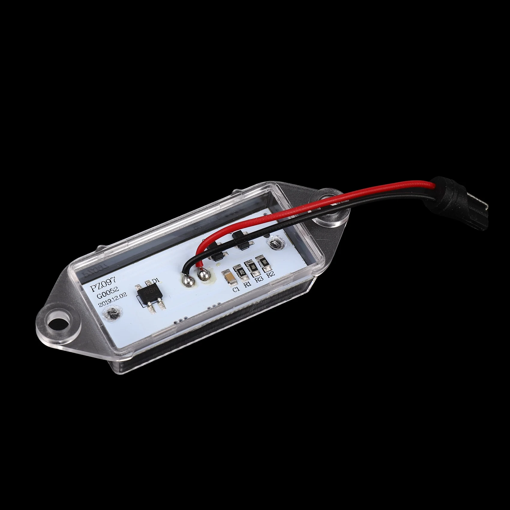 مصابيح لوحة ليد خالية من الأخطاء ، 18SMD ، أبيض ، ضوء لوحة ترخيص ، مصباح لميتسوبيشي لانسر X Evo-Newsy, 2