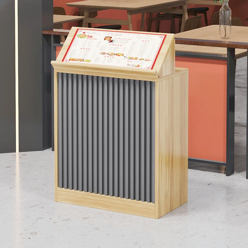 Restaurant Welcome Desk Reception Desk Restaurant Entrance Shopping Guide Desk Customer Hotel Simple Information Guide