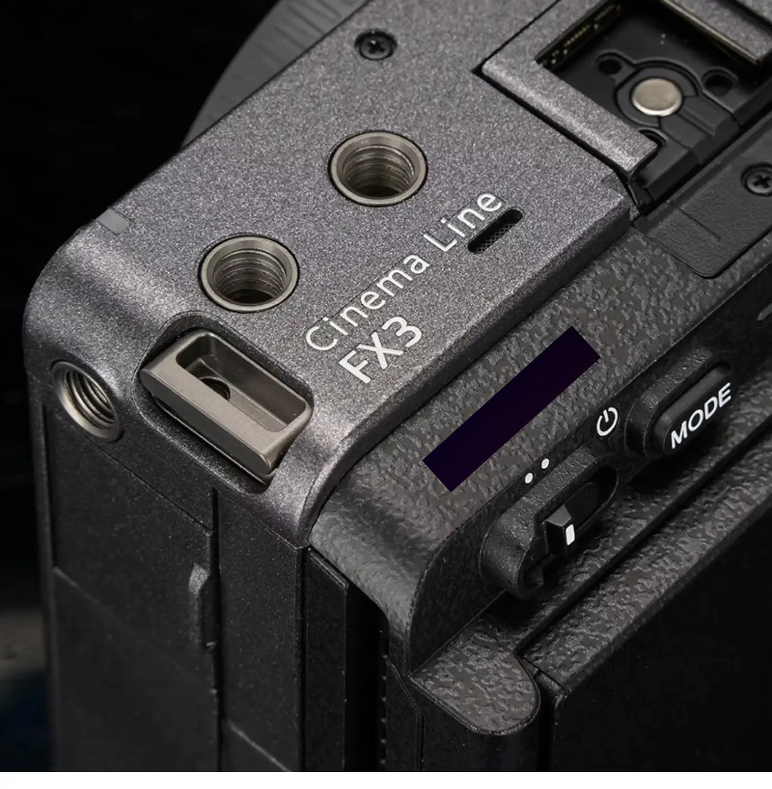 For SONY FX3 Decal Skin Vinyl Wrap Film Camera Body Protective Sticker Anti-Scratch Protector Coat