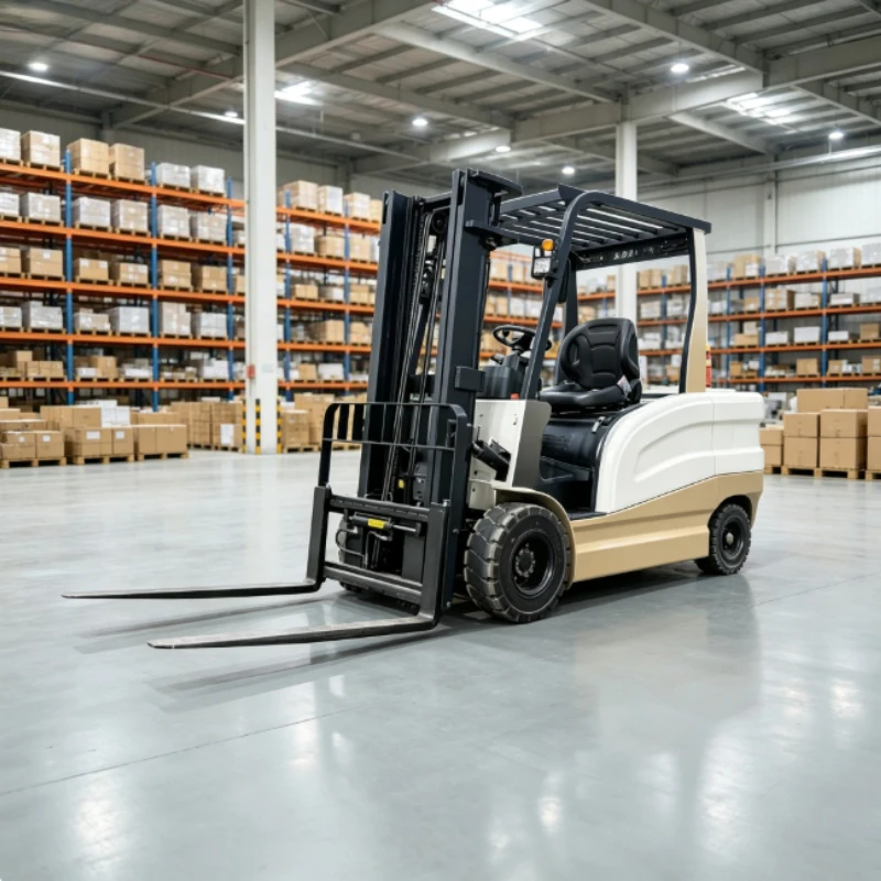2.5/3/3.5 Ton Lithium Battery 4 Wheel Electric Forklift Energy Saving Durable Efficient Workshop Cargo Stacking Vehicle