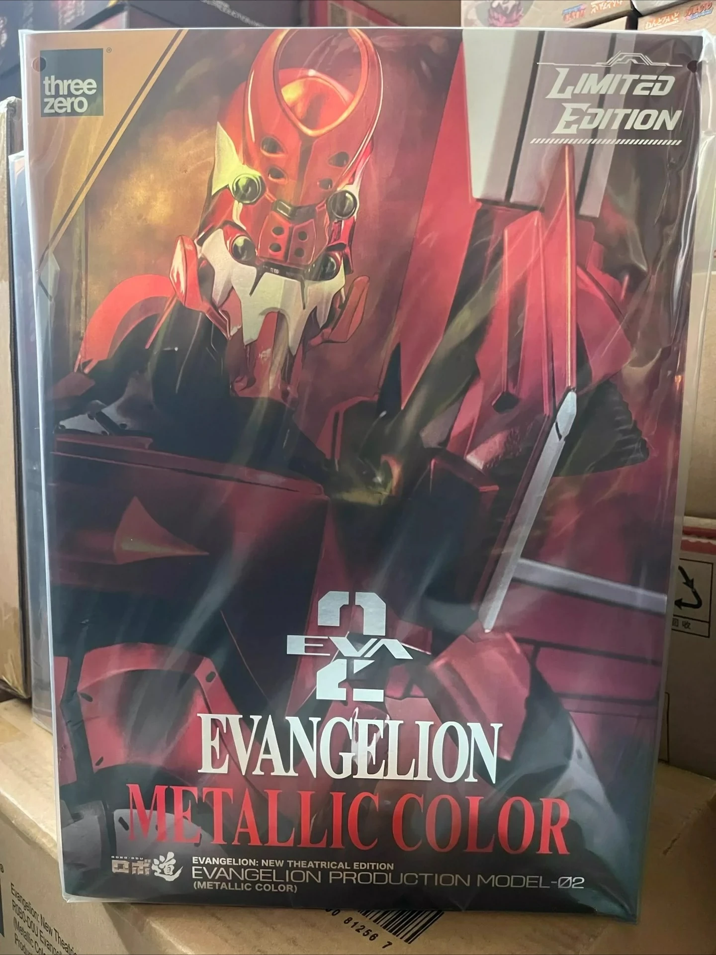 

【In Stock】Threezero 3A New Century Evangelion Unit-02 Alloy Articulated Action Figure Toys Gift