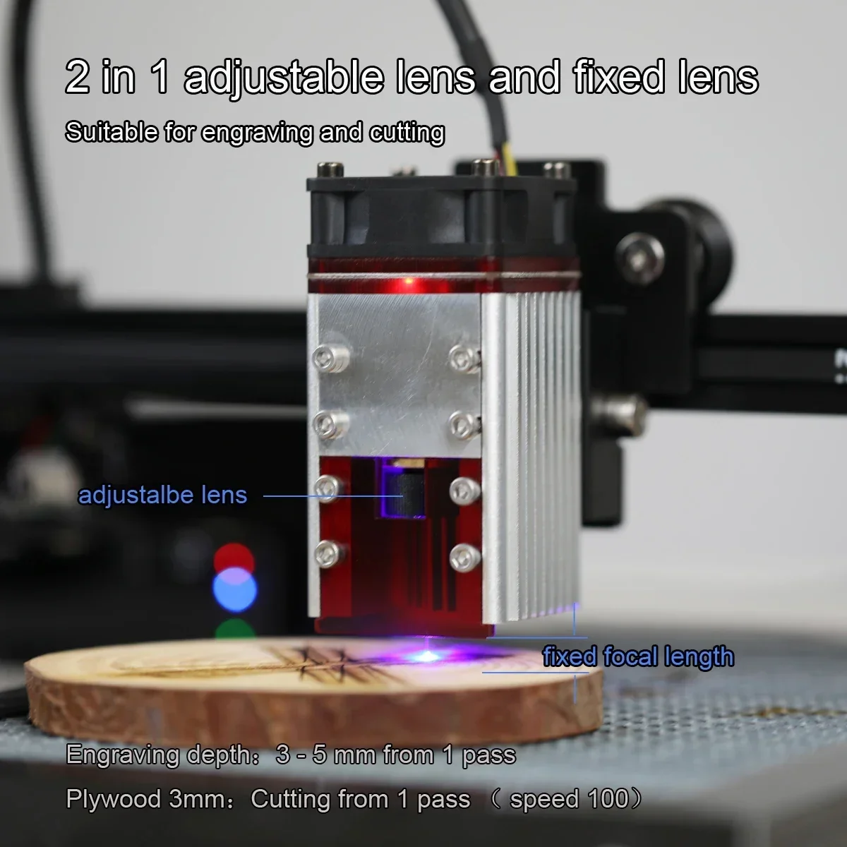 NEJE 5 50/80W Laser Engraving Machine  Engraver High-speed Industrial-grade Carving Precision 170*170mm