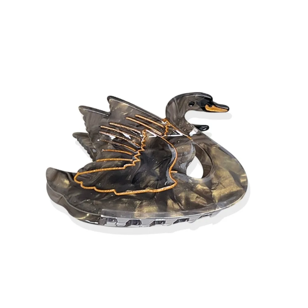 

Персонализированный милый мультяшный ацетатный зажим в виде акулы, животные, уксусная кислота, золотая рыбка, зажим для волос, заколка для волос, головной убор, заколка для волос в виде лебедя для девочек