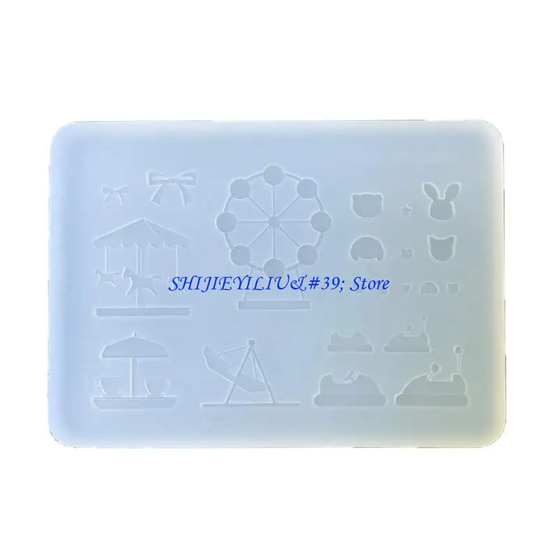 E21F Silicone Candy Molds Artisanal Chocolate Making Mould Jewelry Making Accessories