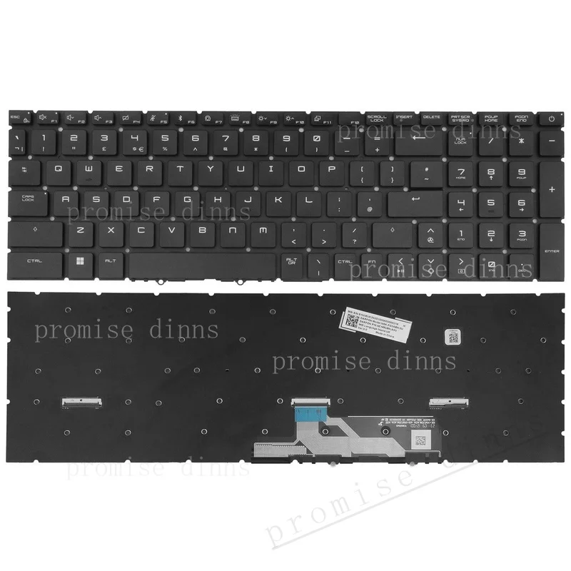 M   New for US Mechanical Keyboard for MSI Raider TITAN 18 HX AI A7VIG MS-1822 RGB