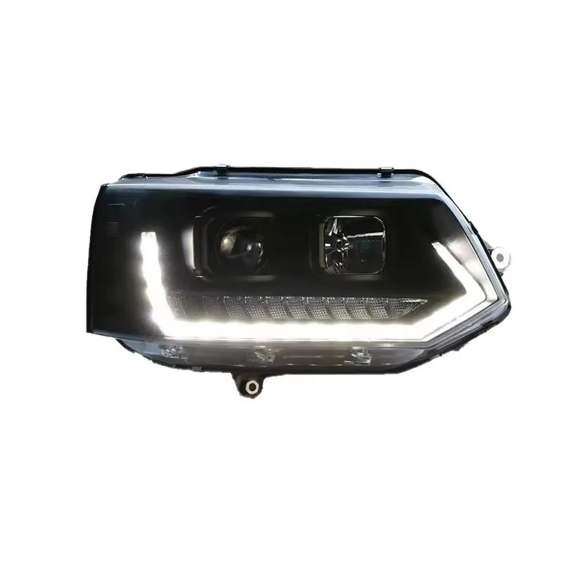 Suitable for VW Caravelle Headlight Assembly T5 Modified LED Daytime Running Light Tow Cable Turn Signal Lamp Headlight