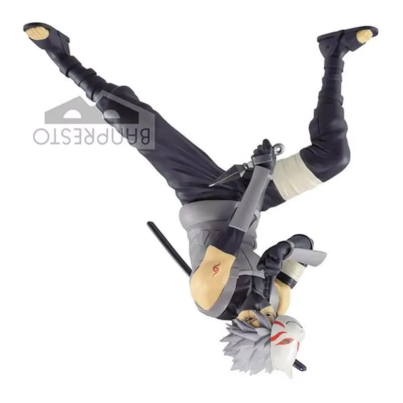 

Bandai Banpresto NARUTO Sharingan Shippūden Teenager Hatake Kakashi Peripheral Ornaments Trendy Play Anime Figure Model Gift Toy