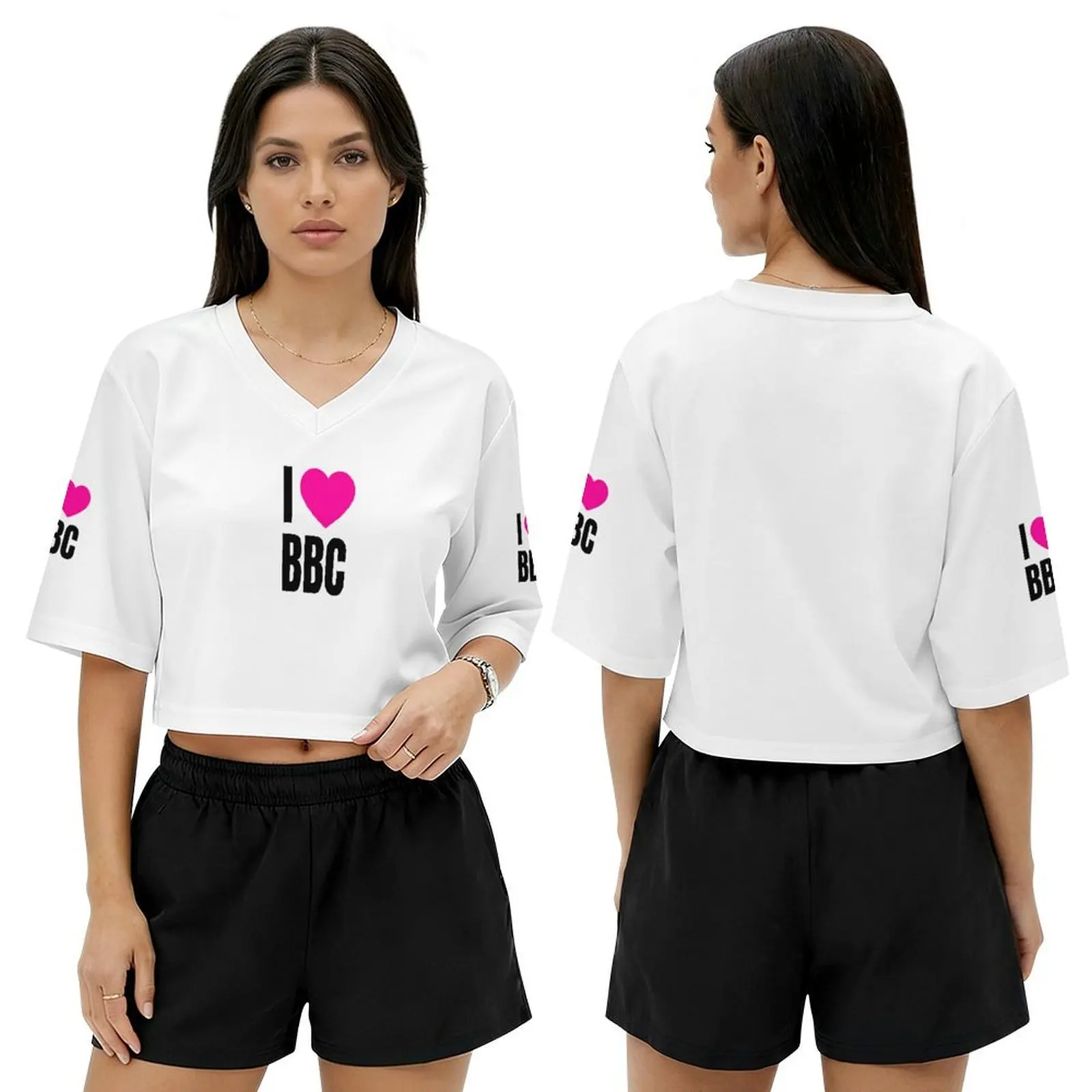 Women's Football Jersey Shirts Y2K Tee Tops