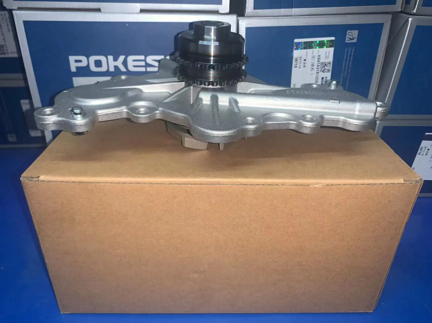 POKESS Car Accessories Engine Water Pump for Ford Explorer Flex Edge Lincoln Mazda 3.5 CY0115010