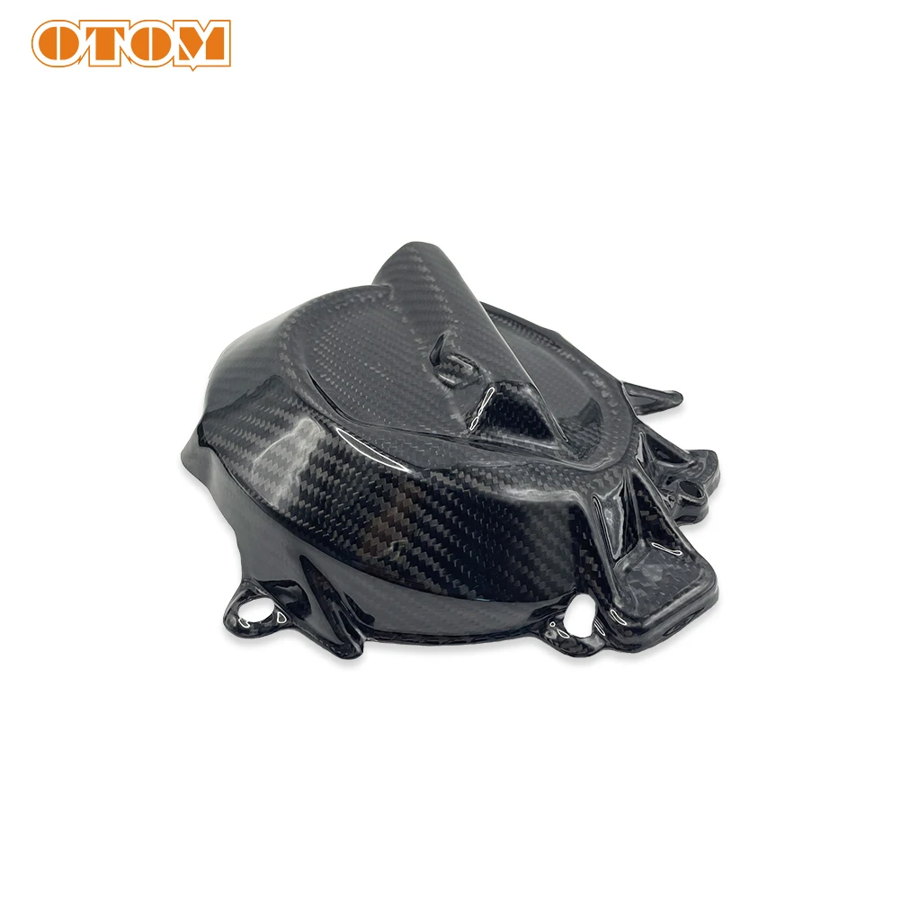 OTOM Motorcycle Clutch Cover For KTM Adventure R L 790 890 Duke Magneto Cover Ignition Guard Carbon Fiber Engine Protection view 5