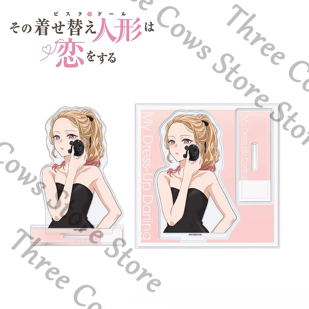 

Anime My Dress-Up Darling Kitagawa Marin Cosplay Cartoon Acrylic Standing Sign Stand Figure Indicative Board Accessories Gift