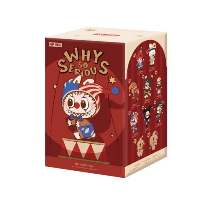 Labubu POP مارت لماذا سلسلة خطيرة جدا الفينيل أفخم دمية صندوق أعمى هدايا للفتيات اللعب صندوق غامض Kawaii أنيمي عمل الشكل