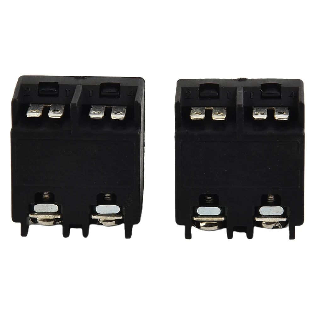 Practical Brand New High Quality Material Switch Angle Grinder Plastic & Metal Push Button 2pcs 6 (A) Accessories Kit