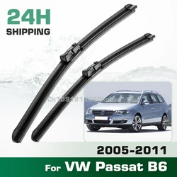 For VW Passat B6 2005-2011 2006 2007 2008 2009 2010 Wiper Front Wiper Blades Windshield Windscreen Window Brush 24