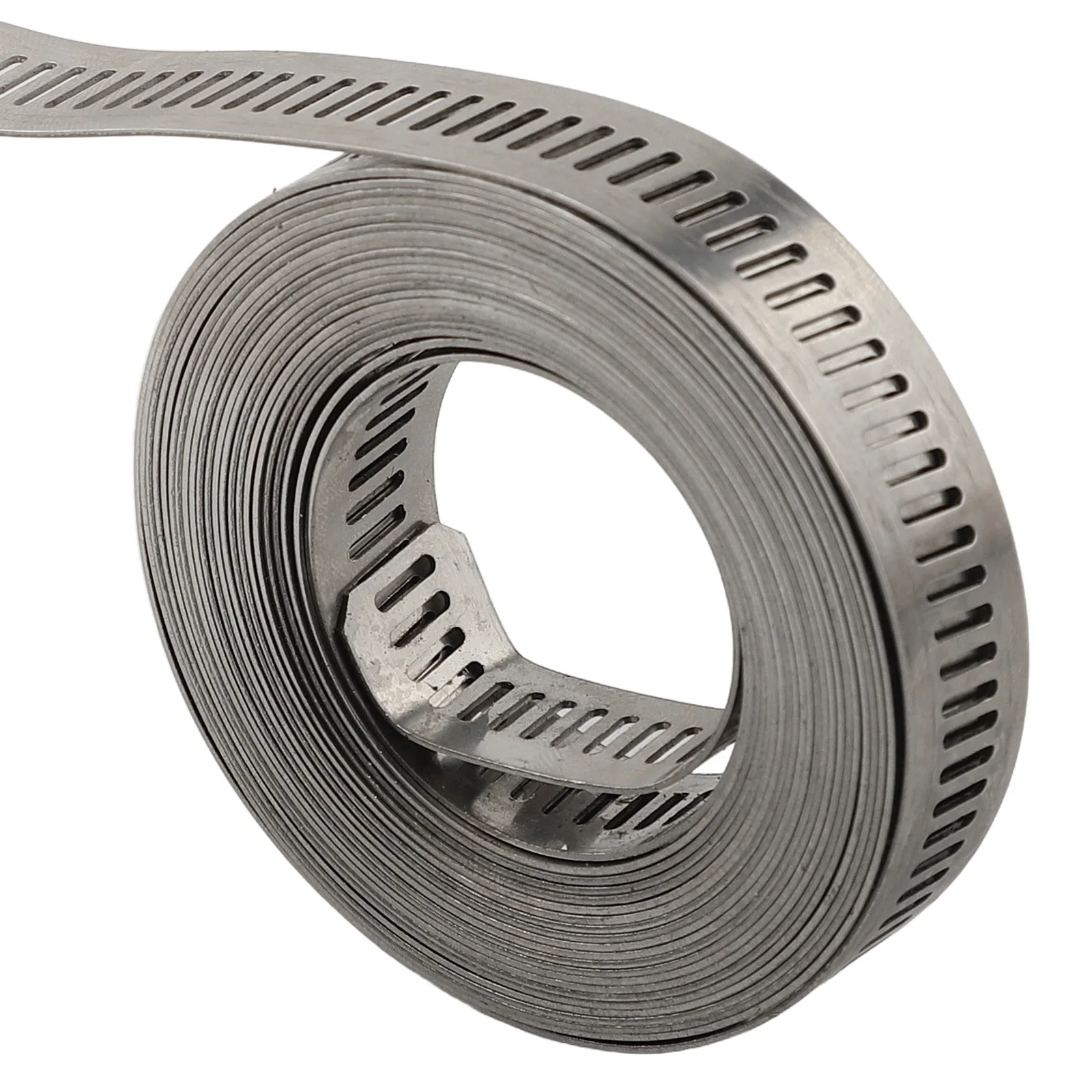 Stainless-Steel Hose Clamp Adjustable Large Worm Gear Hose Clamp Kit Fasteners For Across Automotive, Industrial, Marine,