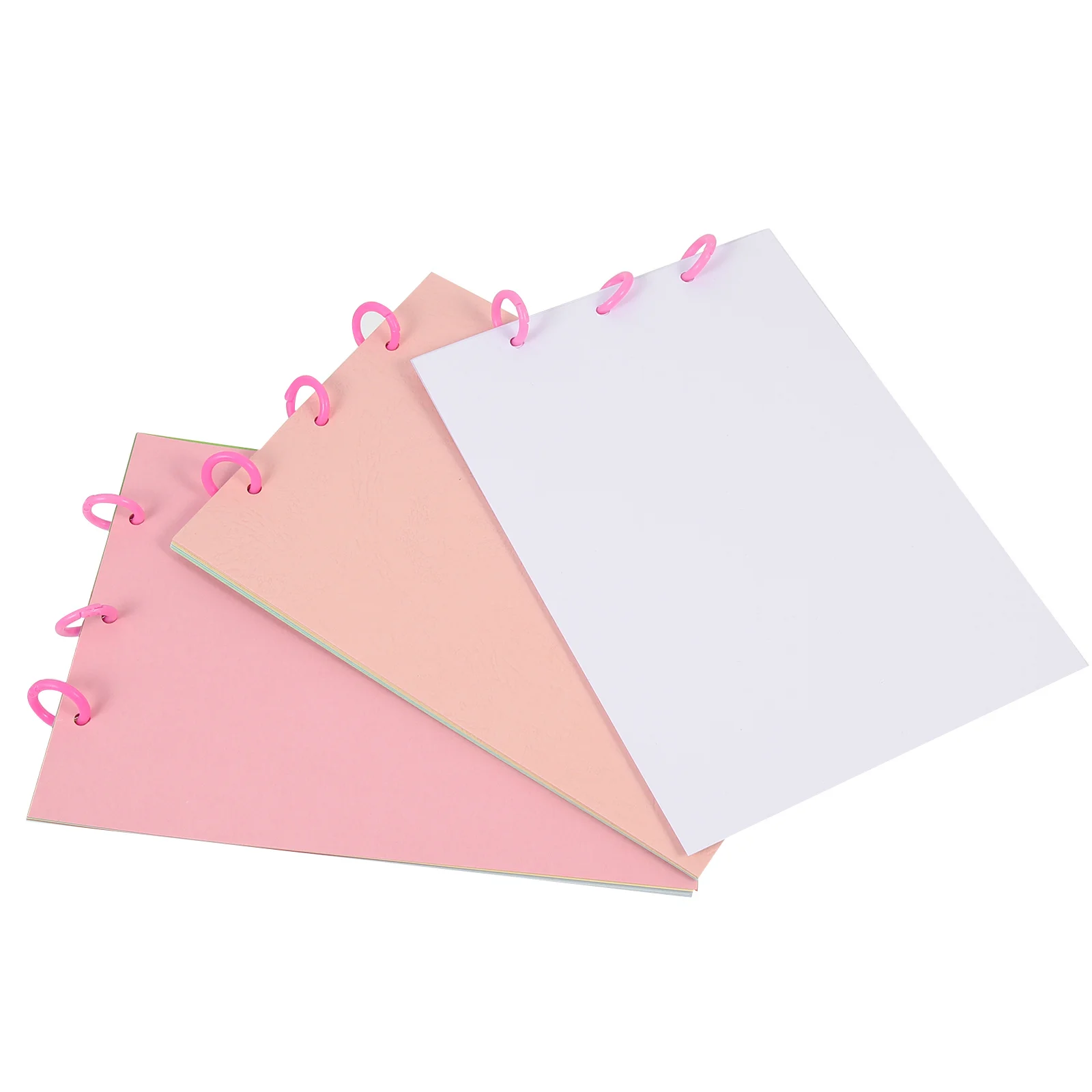 3Sets Blank DIY Hand-Painted Book Supplies Durable Paper Sketch Book Making Materials Creative Painting Project