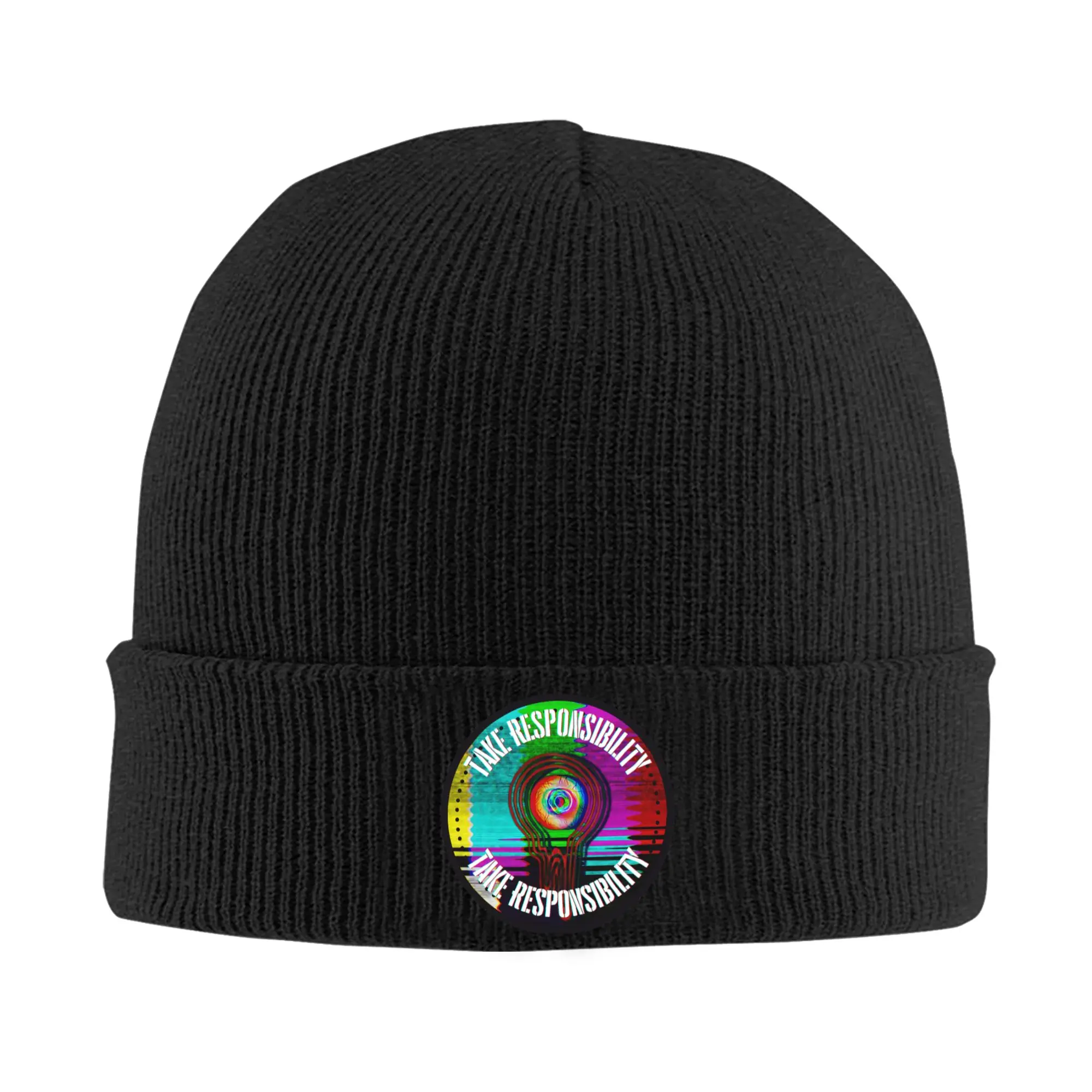 TAKE RESPONSIBILITY - Mouthwashing Hat Autumn Winter Beanies Street  Cap Unisex Acrylic Skullcap