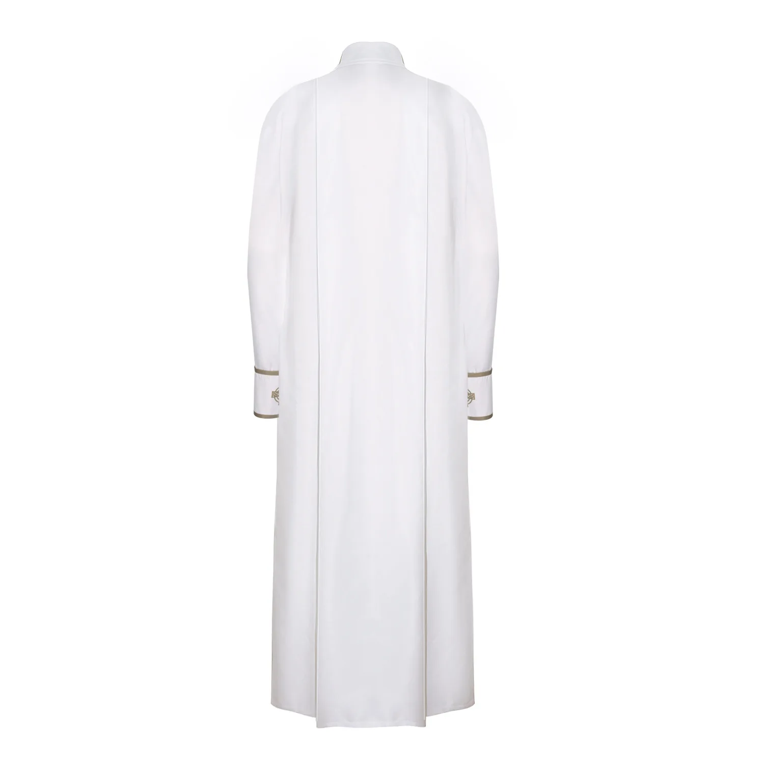 Clergy Robes Catholic Church Utensils Priest Robe White Church Gown Costume Christian Religious Etiquette Supplies